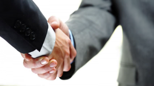 business handshake image